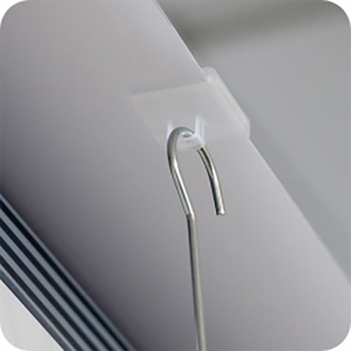 A0 A1 A2 A3 Aluminium Poster hanger gripper holder Snap hanging window display - Picture 21 of 22