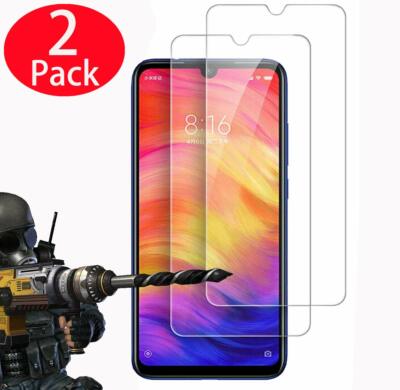 2x Xiaomi Redmi Note 7 PRO Schutzfolie Panzerfolie Displayglas 9H Tempered Glass