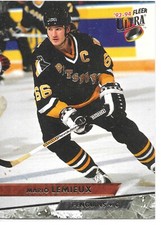 1993-94 Fleer Ultra Mario Lemieux #116 Pittsburg Penguins HOF NM or better
