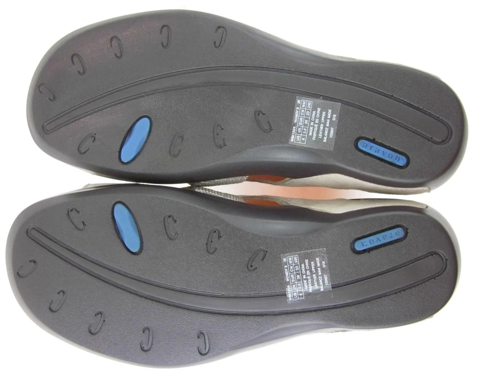 *NEW!* Aravon Power Comfort 3 Strap Sandals Metallic Sand Size 6 2E Extra Wide - Image 4 of 4