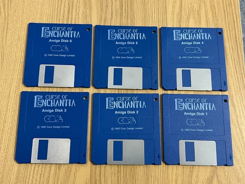 Amiga Core Curse of Enchantia Game - Boxed & Working -👽👾Pomysł na prezent retro👾👽 - Zdjęcie 17 z 24
