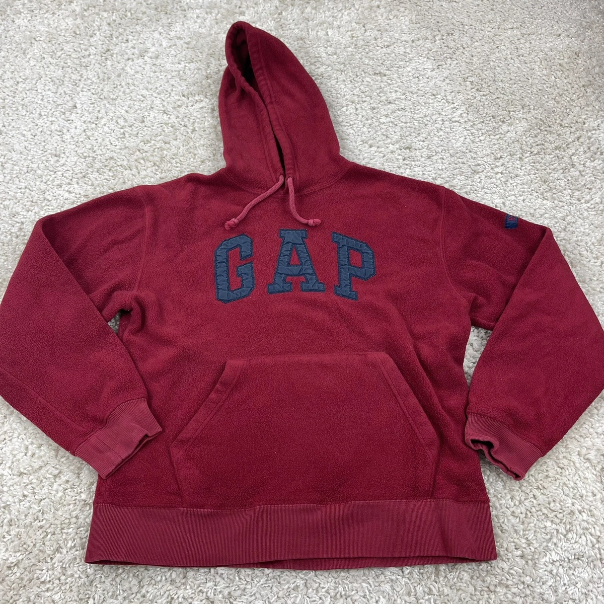 Sweat a capuche vintage gap jeunesse garcon taille S2K 90s sweat shirt polaire p