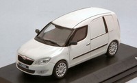 Abrex 1/43 Skoda Praktik 2008 Weiss Modellbau Statisches Modell Diecast