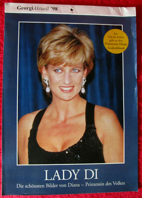 Lady Diana Prinzessin - WANDKALENDER 1998 - Die schönsten Bilder - NP:19,80 DM 