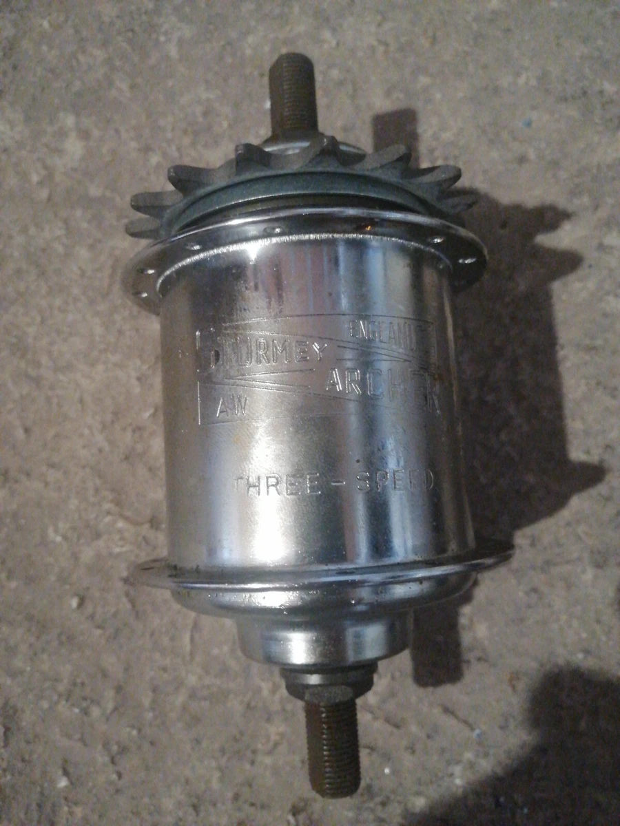 Cambio 3 Velocità Sturmey-Archer Per Bici Pieghevole Brompton, Manetta