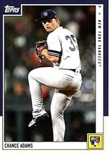 CHANCE ADAMS 2019 TOPPS ON DEMAND SET 23 ROOKIE CARD 48 PRINT RUN = 861 