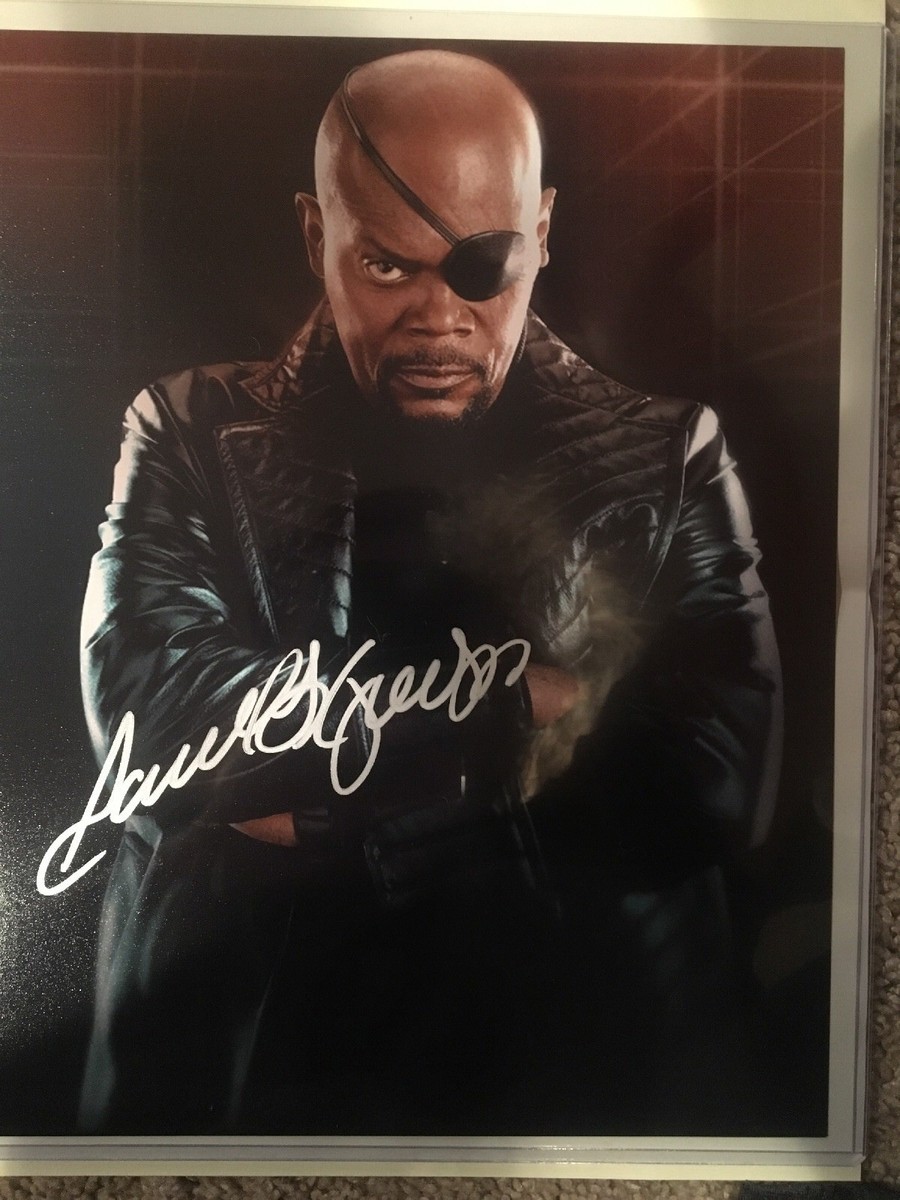 サミュエル Lジャクソン 直筆サインフォトauto marvel スターウォーズ Samuel L Jackson Avengers Signed 8x10 ASA | eBay