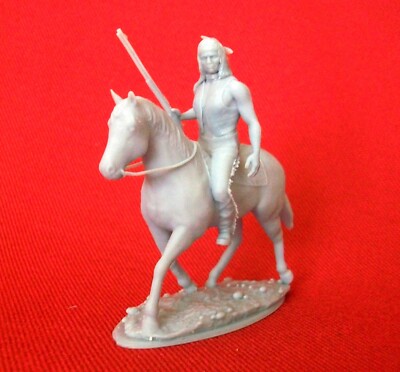 FIGURA OESTE AMERICANO / INDIOS / VAQUEROS / ESCALA 70 MM / MB MODELS  