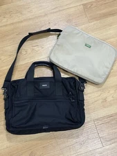 Tumi Briefcase Black Nylon Ballistic Expandable Laptop Computer W/Laptop Insert