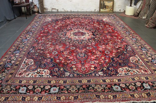 Handgeknüpft Perserteppich Rug Carpet - MESHED - 393X297cm - Nr.B4032 - Picture 17 of 20