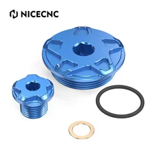 NICECNC Engine Timing Plugs Screws Cap For Suzuki DRZ400 E S DRZ400SM 2000-2024