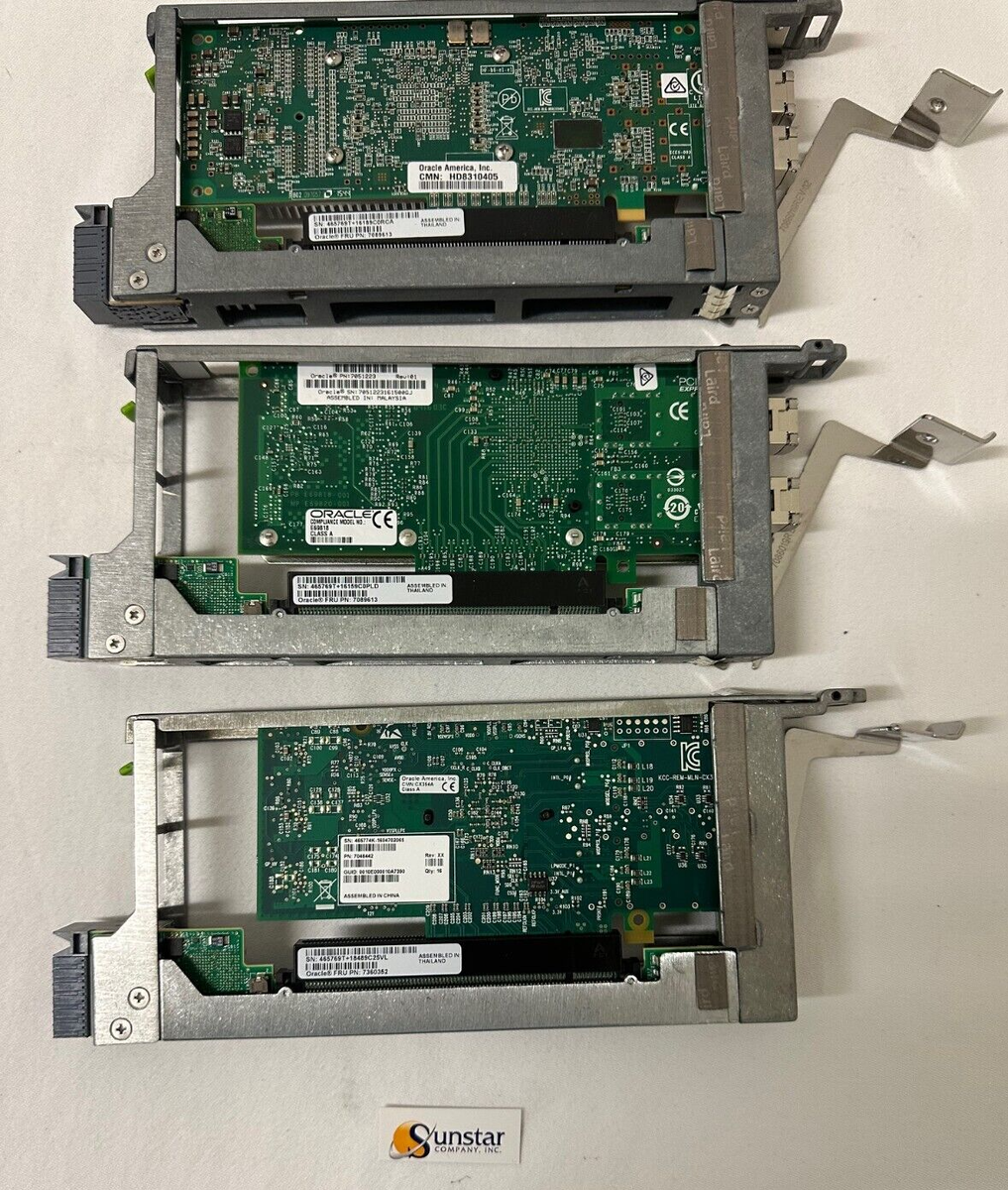 CPU、メモリー ORACLE 7315495 M7-8 32-Core 4.133Ghz CPU Memory IOU Module