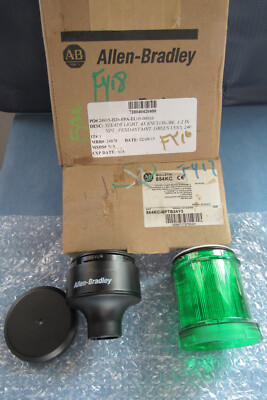 Allen Bradley 854KC-NPTB24Y3 Tower Light Stack Assembly 24V AC/DC Steady Green