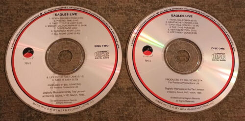 Eagles : The Long Run + Eagles (self-titled) + On the Border + Live - Audio CDs - Imagen 4 de 4
