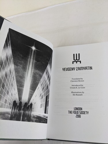 We by Yevgeny Zamayatin 2018 Folio Society Illustrated Scarce - Picture 10 of 18