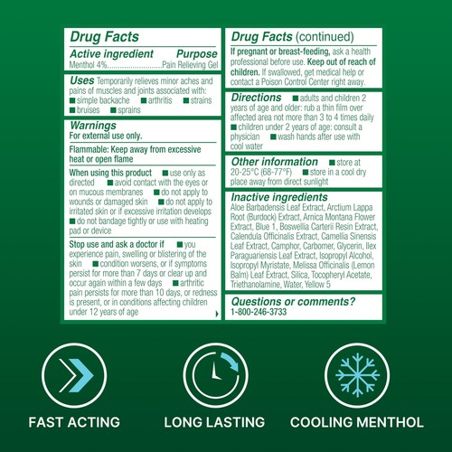 Biofreeze Roll On Pain Relief 3 Oz Menthol Formula Clinically Recommended - Picture 6 of 7