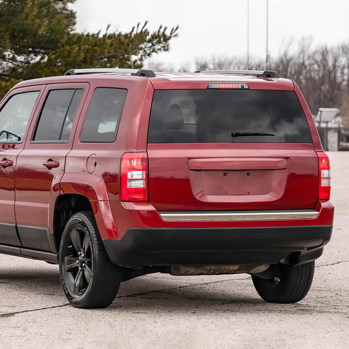 (FULL LED) Chrome 3rd Third Brake Light Stop Parking Lamp for 0717