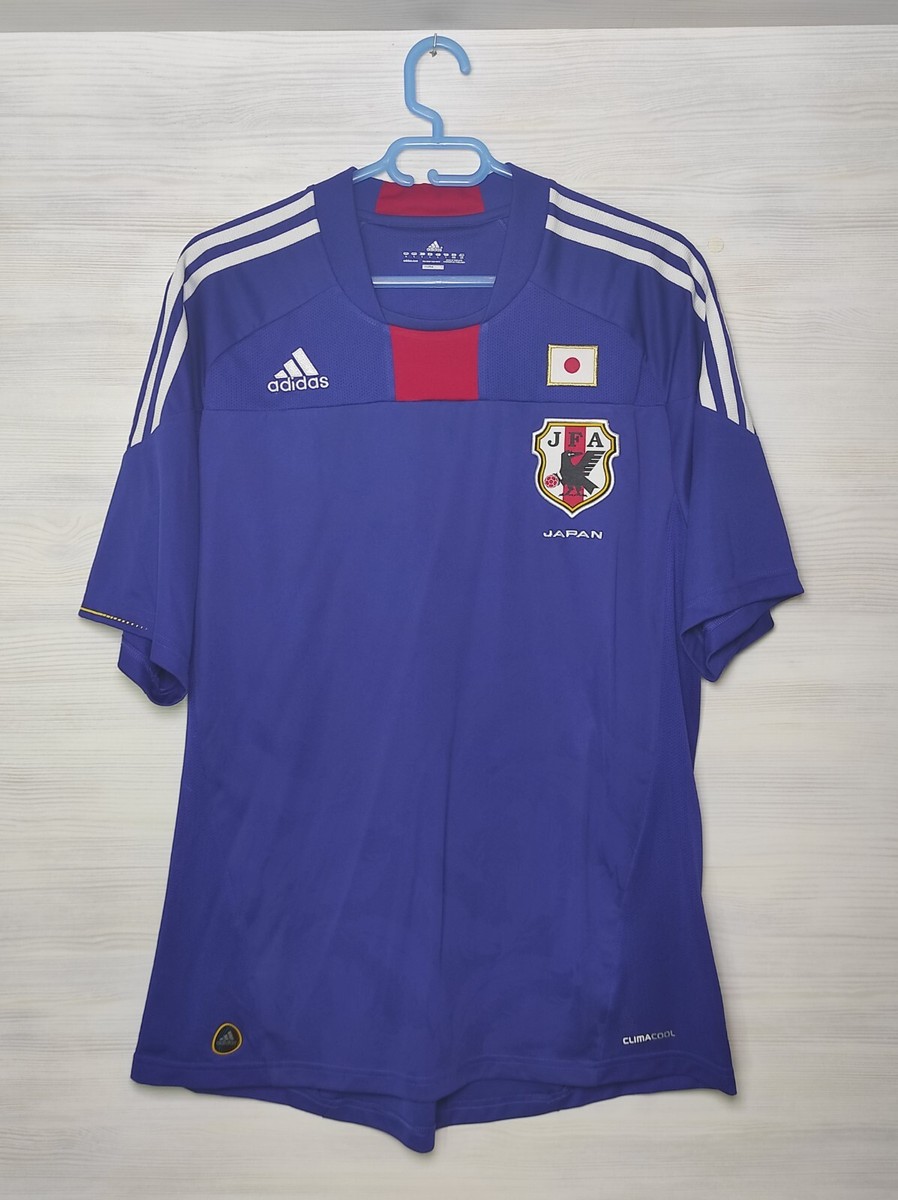 JAPAN NATIONAL TEAM 2010-11 HOME SHIRT ADIDAS P40198 SOCCER JAPAN NATIONAL TEAM 2010-11 HOME SHIRT ADIDAS P40198 SOCCER