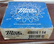 Martin 40BS16 1 1/4 Bored To Size Sprocket - NIB 30 DAY WARRANTY -G2