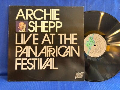 ARCHIE SHEPP LIVE PAN AFRICAN AFFINITY AFF 41. RE-UK NEUWERTIG!!