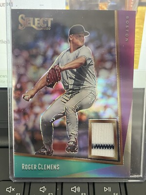 2020 Panini Select Roger Clemens Materials Relic Jersey /49