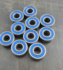 3/16x1/2x0.196 Stainless Rubber Sealed Ball Bearings R3-2 2RS 10pcs 