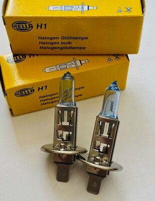 2x Hella 12V H1 ''Blue-Version'' P14,5s Xenon Blau 4.000 Kelvin bläulich Glühlampe