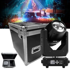 10R 280W Zoom Moving Head Beam Sharpy Stage Lighting Prism DMX DJ Flight Case