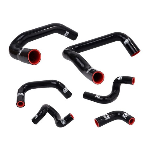Silicone Radiator Hose Piping Kit Fit For 1986-1993 Mustang GT LX Cobra V8/V6 MT - Picture 5 of 12