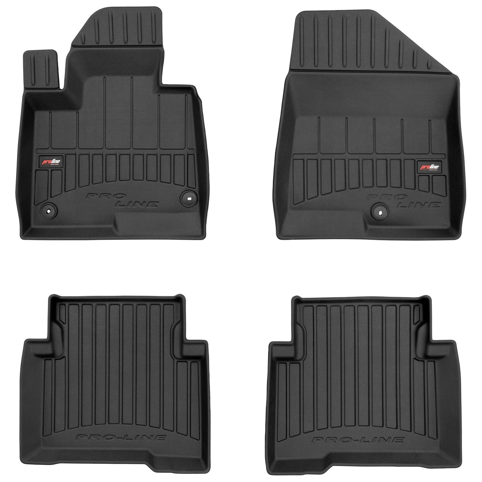 Tapis TPE Frogum Pro-Line pour Hyundai Santa Fe III voyage et famille