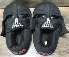 STAR WARS DARTH VADER Polyester Step In Slippers Child Size 6 2012