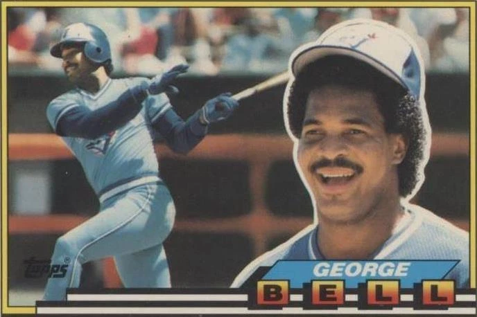 1989 Topps Big - George Bell #318