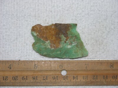 Chrysoprase rough mixed gem grade Australia 2.25 inch C31