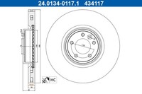 2X ATE Bremsscheibe Vorne FüR Land Rover Defender Station Wagon L663