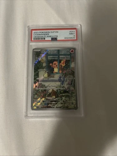 Pokemon SV Obsidian Flames Charmander 044 Promo PSA 9