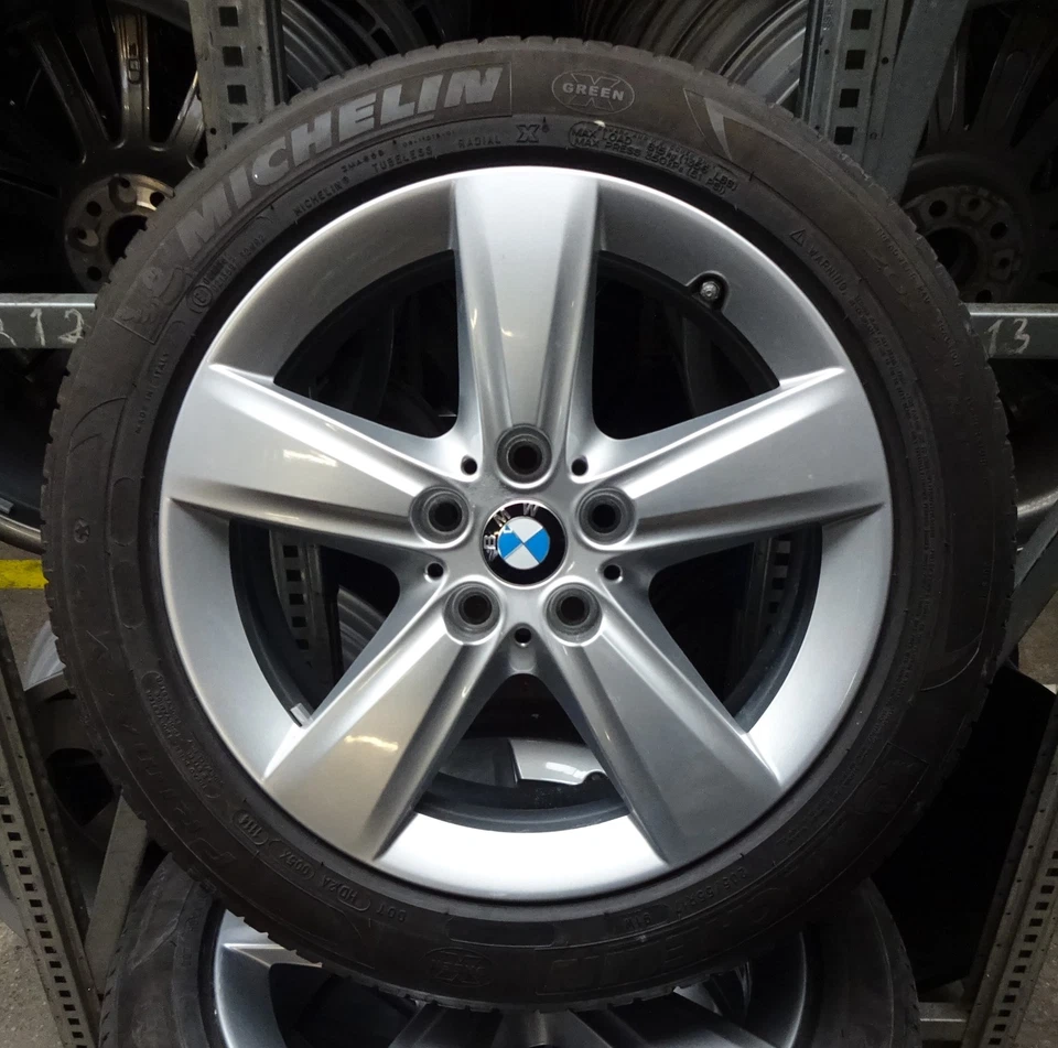 4x Original BMW Sommerräder 205/55 R17 91W - für 2er F45 AT F46 GT 1216 - Bild 2 von 4