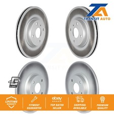 Front Rear Coated Brake Rotors Kit For 16-24 Mazda MX-5 Miata With Brembo Brakes