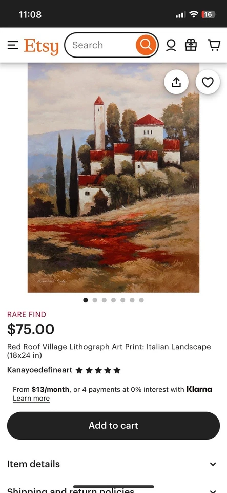 Red Roof Canavas — 第 2/2 张图片