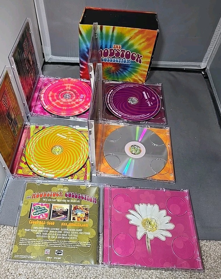The Woodstock Collection: Time Life 12 CD Box Set - Missing 5 CDs has ...
