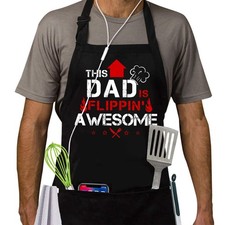 Funny BBQ Aprons for Men, Dad Gifts, Gifts for Men, Fathers Day, Birthday Gif...