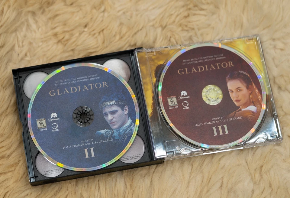 Gladiator Soundtrack 3 CD | 25th Anniversary Expanded Edition | Hans Zimmer - Image 2 of 4