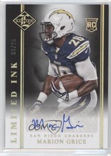 2014 Panini Limited Limited INK Gold 9/25 Marion Grice #LI-MG Auto 0c6