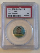 1932 Orbit Gum Pins - HOF 