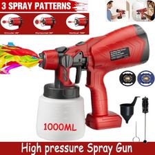 Cordlees Paint Sprayer For Milwaukee 18v Battery For M18 18v Electric Paint Gun