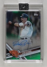 2017 Topps Clearly Authentic Auto Green /99 Joe Panik #CAAU-JP Auto 0b0