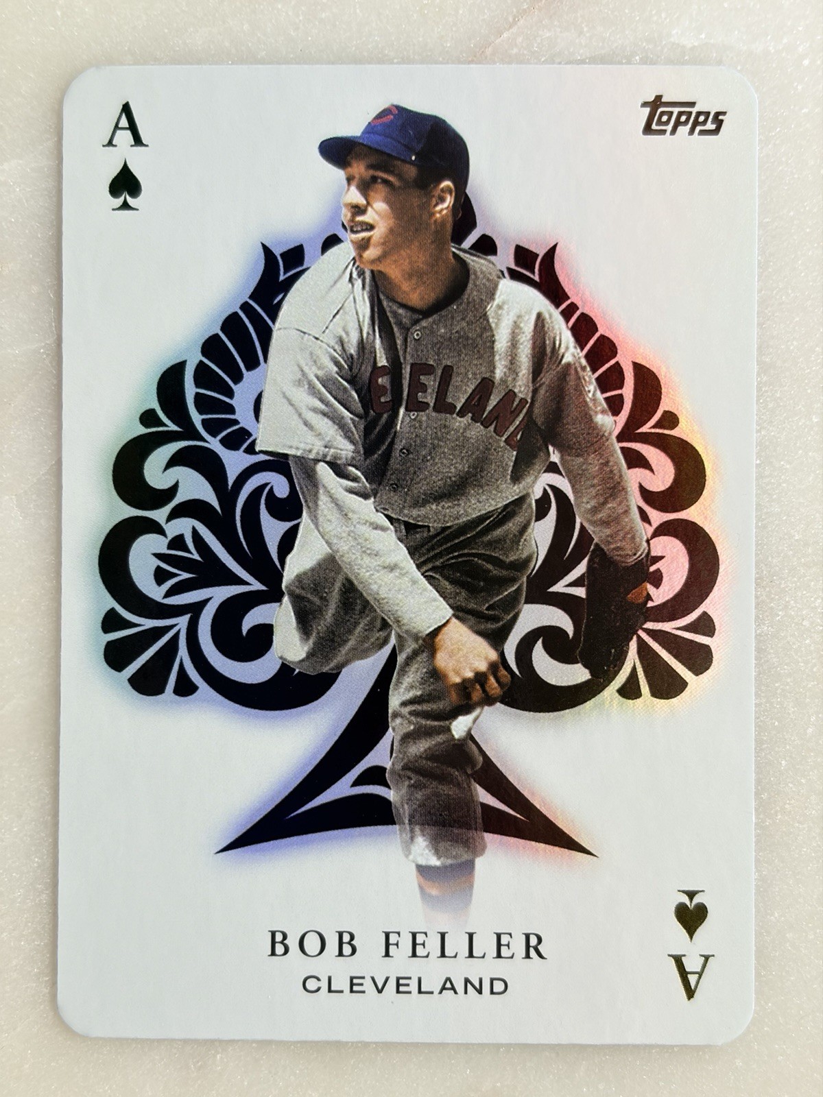 2023 Topps Update Series - All Aces Bob Feller #AA-69 Cleveland (SP) Blue Back