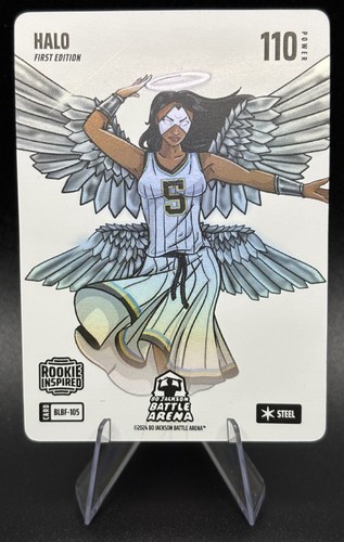 Bo Jackson Battle Arena HALO "Angel Reese" Blizzard Battlefoil Steel #BLBF-105