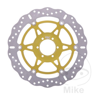 EBC Disco de freno acero inoxidable para moto CONTOUR X