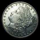 1890-S Morgan Dollar Silver  ----  Unc Details Coin ---- #697K