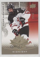 2021 Team Canada Juniors Fall Expo Promo Midnight 27/50 Dylan Guenther #35 0o5t